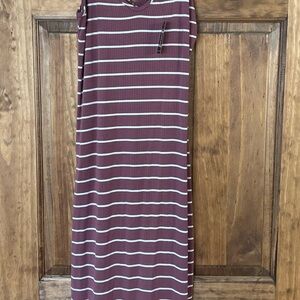 Striped Sleeveless Dress